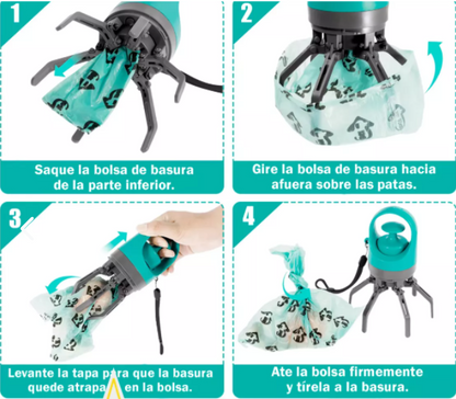 Recogedor de excrementos para mascotas